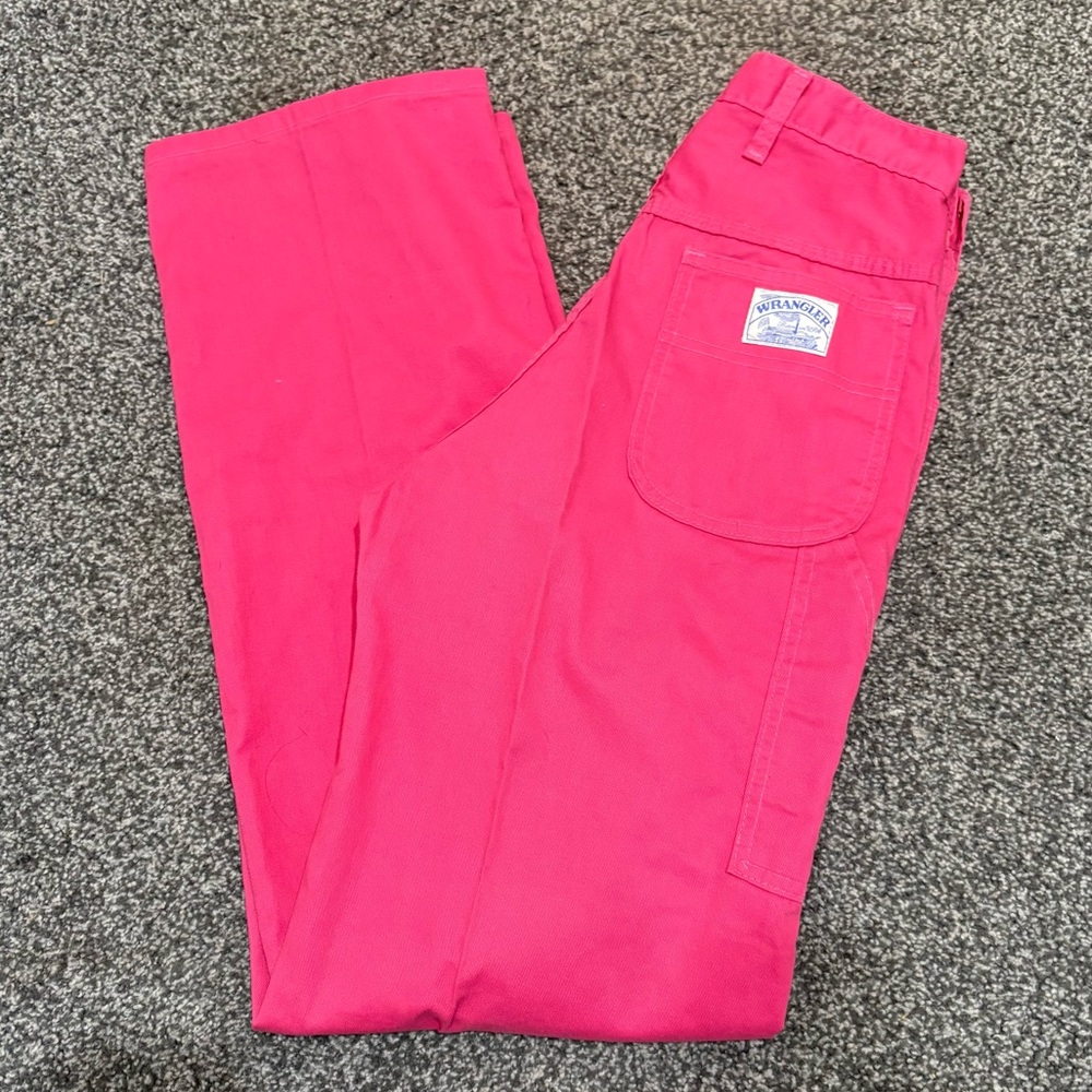 70s Vintage Hot pink Wranglers